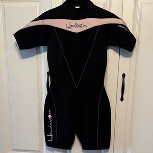 HENDERSON DIVEWEAR Women’s Short Sleeve Swim Shorty Wetsuit - 8